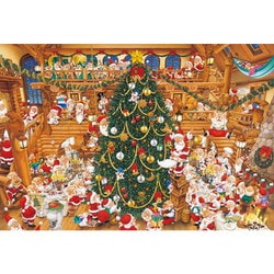 1000-044 カンダヨシオ X'mas サンタ パーティ [ジグソーパズル 1000ピース]