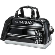 ADMZ3BB2 [23F ボストンバッグ エナメル ユニセックス ブラック]