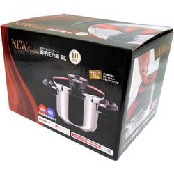 アオヤギコーポレーション NEWボルドー ステンレス両手圧力鍋 6L IH対応 アオヤギコーポレーション NEWボルドー ステンレス両手圧力鍋 6L
