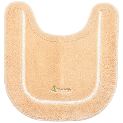 コムフォルタ6 トイレマット 約縦58cm×横55cm ベージュ