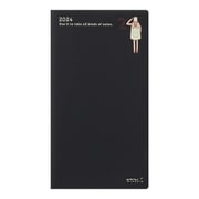 2024年 ポケットダイアリー スリム オジサン柄 22246006