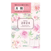 2024年 リフィル B7 月間 カントリータイム 花柄 27088006
