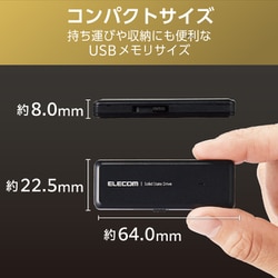 ヨドバシ.com - エレコム ELECOM SSD 外付け 500GB USB3.2（Gen2