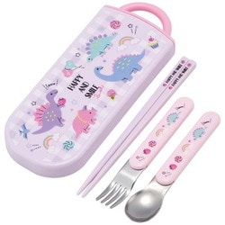 ランチグッズ TACC2AG ハッピー＆スマイル/レインボー 抗菌 食洗対応 トリオセット