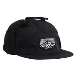 The Tracker Flannel Lined 5 Panel Earflap Cap 2202788 BLACK [ニットキャップ ビーニー]