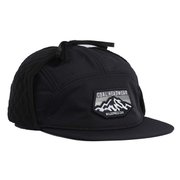 The Tracker Flannel Lined 5 Panel Earflap Cap 2202788 BLACK [ニットキャップ ビーニー]