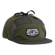 The Tracker Flannel Lined 5 Panel Earflap Cap 2202788 OLIVE [ニットキャップ ビーニー]