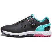 378920 04 295 [ゴルフ スパイクレスシューズ メンズ アルファキャット ニトロ ディスク 29.5cm PUMA Black-AQUA GREEN-SHOCKING PINK]