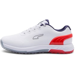 378692 02 295 [ゴルフ スパイクレスシューズ メンズ アルファキャット ニトロ 29.5cm PUMA White-For All Time Red-PUMA Navy]