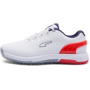 378692 02 295 [ゴルフ スパイクレスシューズ メンズ アルファキャット ニトロ 29.5cm PUMA White-For All Time Red-PUMA Navy]