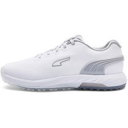 378692 03 295 [ゴルフ スパイクレスシューズ メンズ アルファキャット ニトロ 29.5cm PUMA White-Flat Light Gray-PUMA Silver]