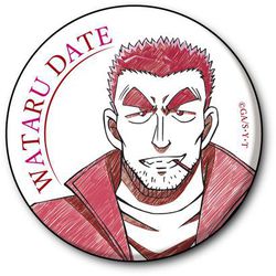 名探偵コナン ペンシルアート 缶バッジコレクション Vol.3 伊達航 [キャラクターグッズ]