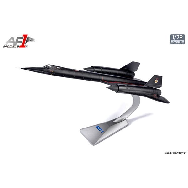 エアフォースワンAF10088H 1/72 SR-71 BLACK BIRD 61-17980 Dartboard tail art [ダイキャスト飛行機]Ω