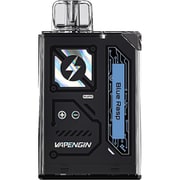 7500回使用可能 リキッド残量・バッテリー残量がわかるLEDモニタ搭載 電子タバコ シーシャ ベイプエンジン7500 ブルーラスプ
