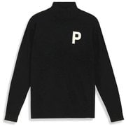 624879 [ゴルフ メンズ Pロゴリラックスハイネックニットセーター 01 プーマ ブラック L]