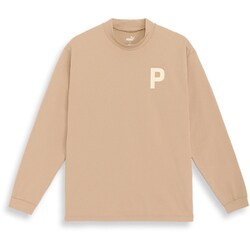 624881 [ゴルフ メンズ Pロゴミニワッフル ストレッチ リラックスフィット 長袖 モックネック 03 アラバスター（ブラウン） M]