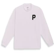 624881 [ゴルフ メンズ Pロゴミニワッフル ストレッチ リラックスフィット 長袖 モックネック 04 ホワイトグロー M]