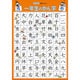 GP-52 学習ポスター 一年生のかん字 [対象年齢：2歳～]