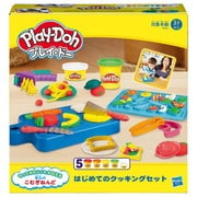 F6904 Play-Doh（プレイ・ドー） こむぎねんど はじめてのクッキングセット [対象年齢：3歳～]