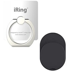 UMS-NIRHKPW [スマートフォンリング フックセットモデル iRing Premium pearl white]
