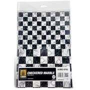 AMO-8782 大理石シート 2枚入 チェック [プラモデル用品]