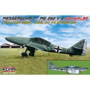 KOR PK72170 1/72 Me262V-2 エンジン未装備 / ユモジェットエンジン装備 [組立式プラスチックモデル]