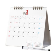 ほぼ日ホワイトボードカレンダー2024 ファイルポケットつき 卓上