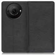 WORK10AO-BK-AR8P [AQUOS R8 pro用 本革 スマホケース スタンド機能＆カードポケット付き ブラック]