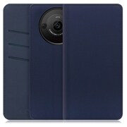 WORK13AO-NEWNY-AR8P [AQUOS R8 pro用 PUレザー スマホケース スタンド機能＆カードポケット付き ネイビー]
