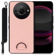 WORK37AO-RS-AR8P [AQUOS R8 pro用 首掛け スマホケース ネックストラップ付き ダースティローズ]