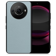 WORK25AO-BU-AR8P [AQUOS R8 pro用 本革 スマホケース ストラップホール付き スカイブルー]