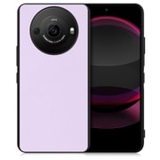 WORK25AO-PL-AR8P [AQUOS R8 pro用 本革 スマホケース ストラップホール付き ラベンダー]