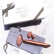 フェイスローラー ビューティーバー ROSE QUARTS BEAUTY BAR 電動2WAYタイプ