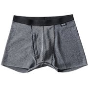 包帯パンツ 前開き ショートボクサー 1085 ブラック Lサイズ [アウトドア アンダーウェア メンズ]