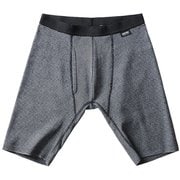包帯パンツ 前開き エキストラロングボクサー 1087 ブラック Mサイズ [アウトドア アンダーウェア メンズ]