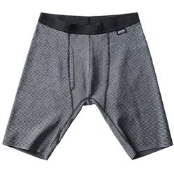 包帯パンツ 前開き エキストラロングボクサー 1087 ブラック Lサイズ [アウトドア アンダーウェア メンズ]