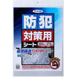 防犯対策用ガラスシート 2枚入 BT-02