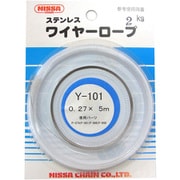 Y-101 [ステンワイヤー 0.27Φ× 5m]