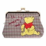 キャラクターグッズ 【限定】 がま口刺繍ポーチ Winnie the Pooh 7 B