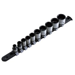 3/8DR 10PC ノンスリップソケットセット BNS-310S