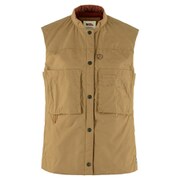 Singi Padded Vest W 87175 232 Buckwheat Brown Sサイズ [アウトドア ベスト レディース]