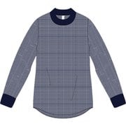 TCワッフルモッククルー TC Waffle Mock Crew 8115399 144 ネイビーボーダー Mサイズ [アウトドア カットソー レディース]