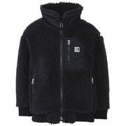 ファイバーパイルサーモジャケット K FIBERPILE THERMO Jacket HJ52360 ブラック(K) 140サイズ [アウトドア フリースジャケット キッズ]