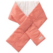 リバーシブルインサレーションマフラー K Reversible Insulation Muffler HAJ92356 サンセットコーラル×アイボリー(SI) [アウトドア マフラー キッズ]