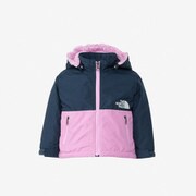 コンパクトノマドジャケット B Compact Nomad Jacket NPB72257 アーバンネイビー×オーキッドピンク(UO) 80サイズ [アウトドア ジャケット ベビー]