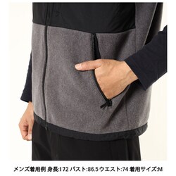 ノースフェイス　デナリベスト　ミックスグレー　Mサイズ　NA72332 Denali Vest(NA72332) - ミックスグレー(Z)【THE NORTH FACE