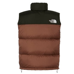 美品　ノースフェイス　ダウン　ベスト　ヌプシ　カプチーノ　XL THE NORTH FACE ザ・ノース・フェイス ダウンベスト メンズ