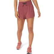 NAGINO 4IN RUN SHORT 2012C919 600 ブリスケットレッド Mサイズ [ランニングウェア ショートパンツ レディース]