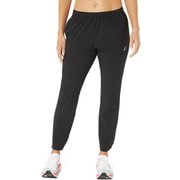 WS RUNNING STRETCH WOVEN PANT 2012C883 001 パフォーマンスブラック Lサイズ [ランニングウェア ロングパンツ レディース]
