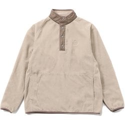 リサイクルチャムリーフリースハリケーントップ Recycle Chumley Fleece Hurricane Top CH04-1365 G057 Greige Lサイズ [アウトドア フリース メンズ]